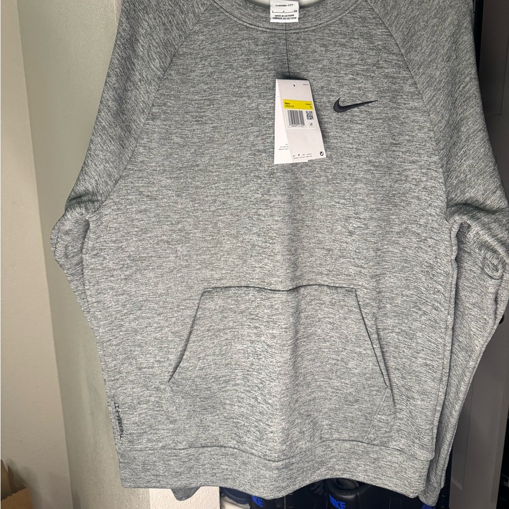 Nike Gray Crewneck Sweater Soft